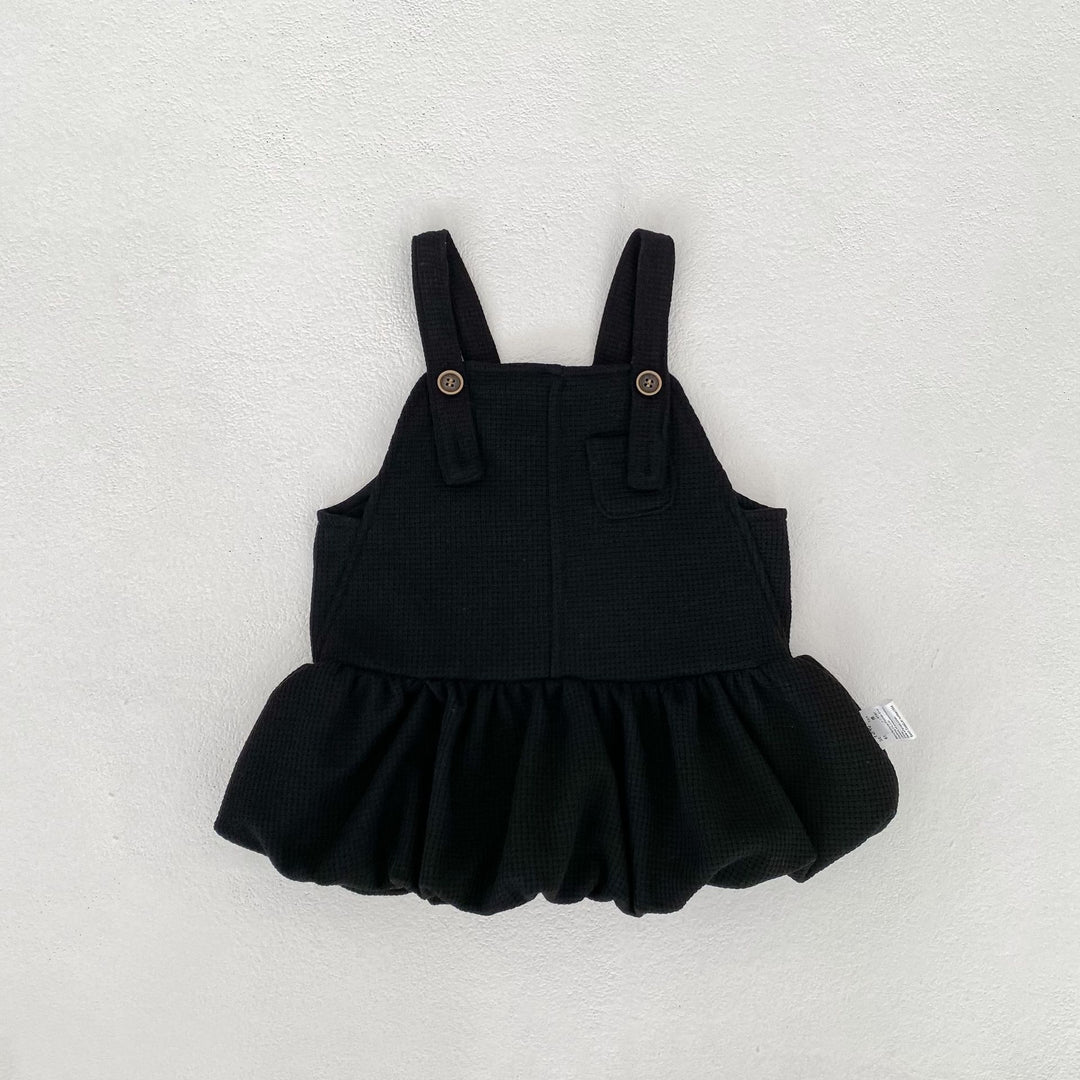 【73-110】裾バルーンサロペットスカート