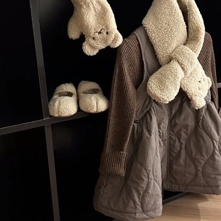 【100-140】キルティングワンピース