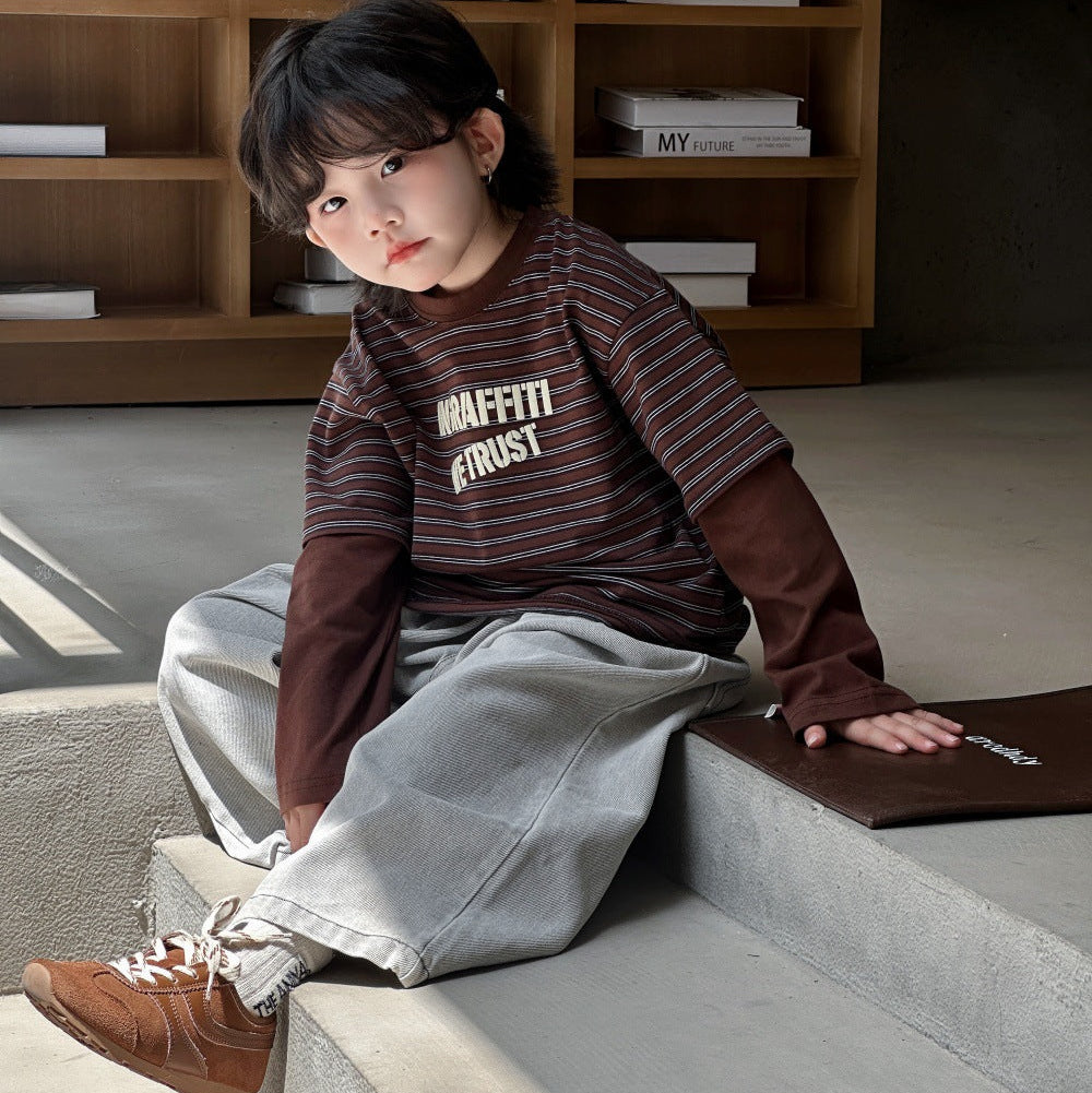 【90-150】ルーズワイドデニム