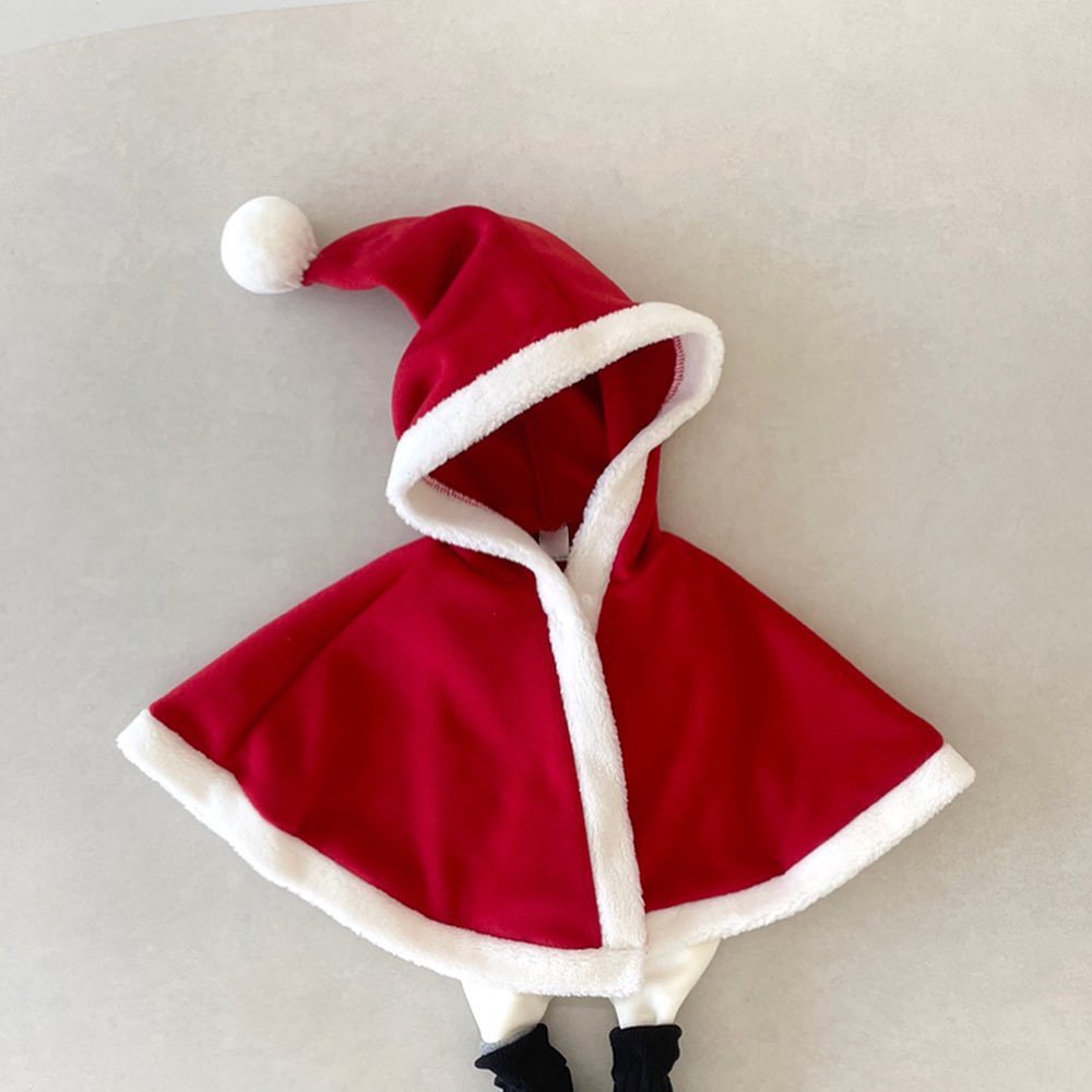 【73-100】クリスマスデザインポンチョ