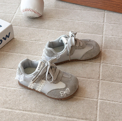 【13.5-20.0】レースデザインスニーカー