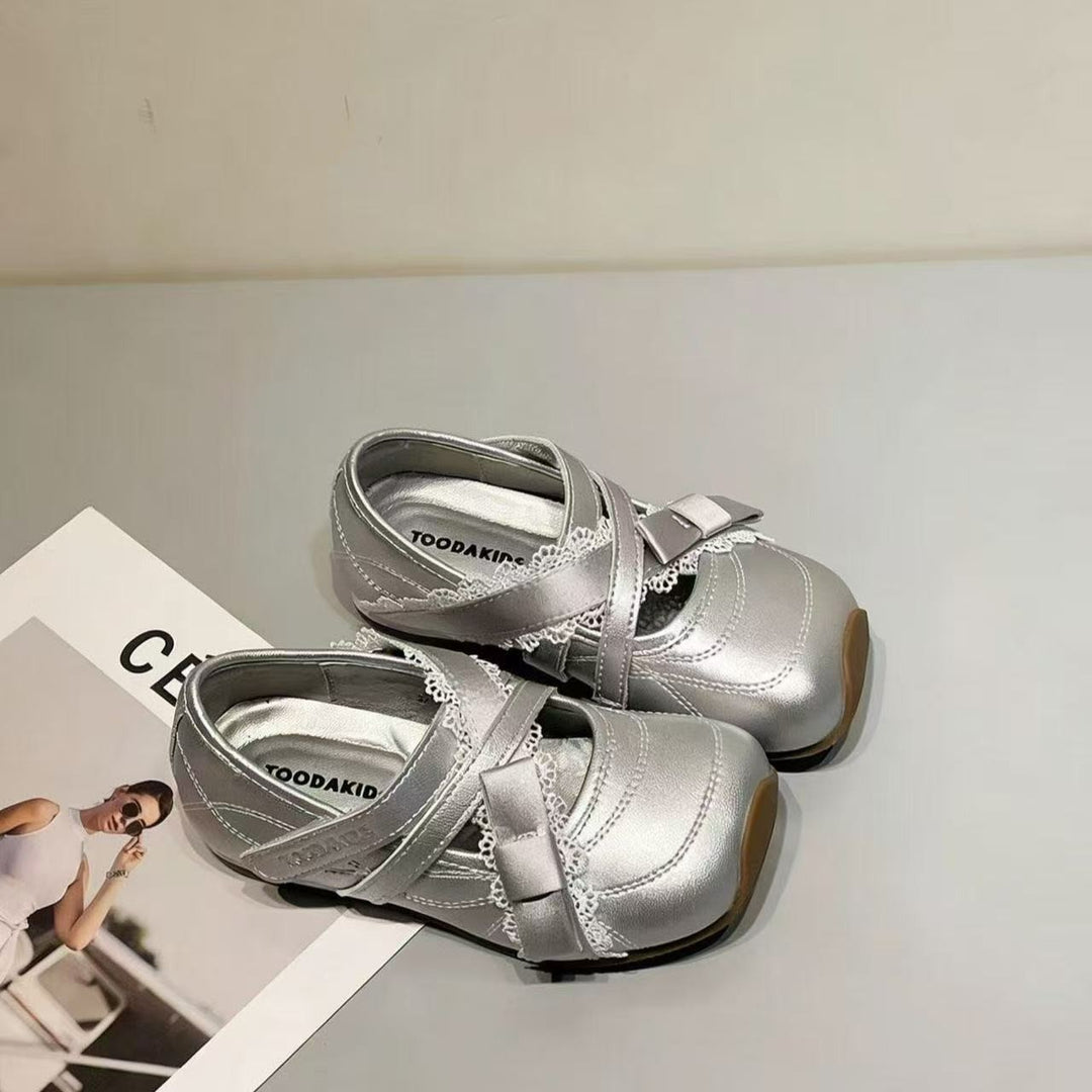 【16.5-22.0】キュートデザインバレエシューズ