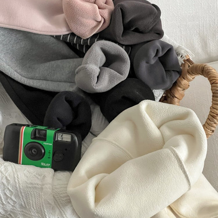 【90-150】裏起毛シンプルレギンスパンツ