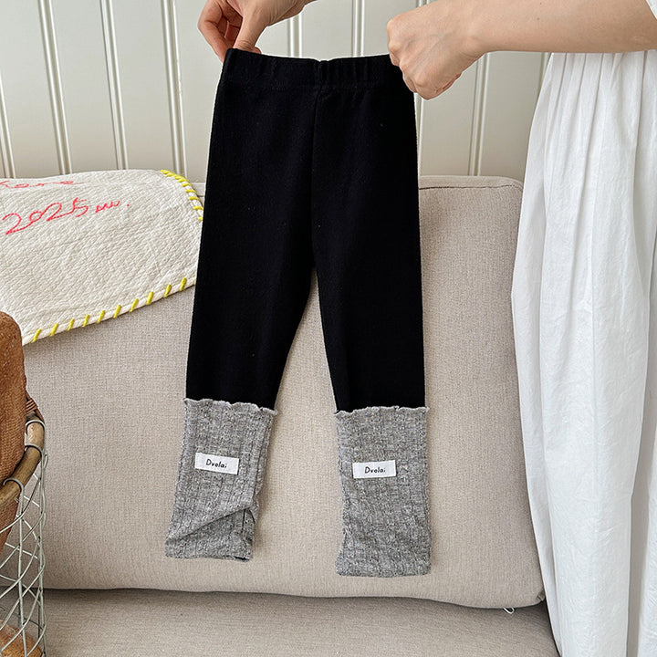 【90-150】レッグウォーマー風レギンス