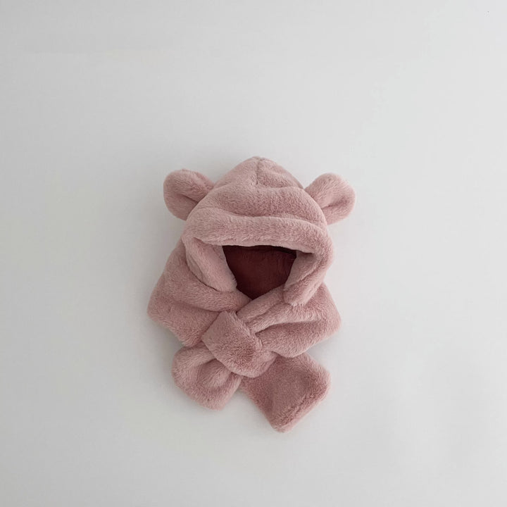 【42-48cm】耳つきフードウォーマー