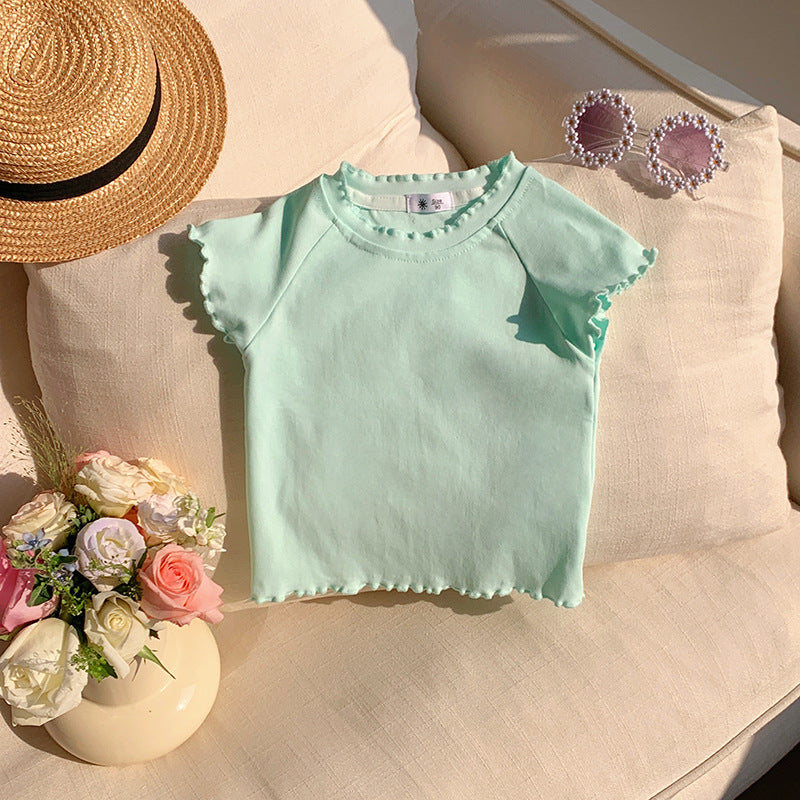 【90-140】シンプルメロウTシャツ