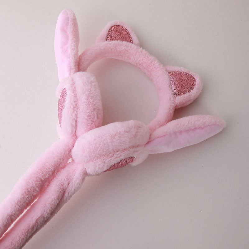 ねこ耳ふわふわイヤーマフ