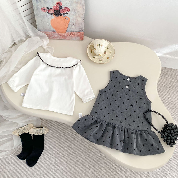 【73-120】襟付き長袖プルオーバー