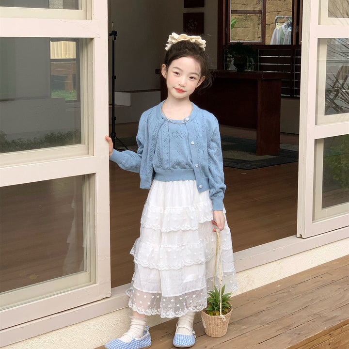 【90-140】レースティアードスカート