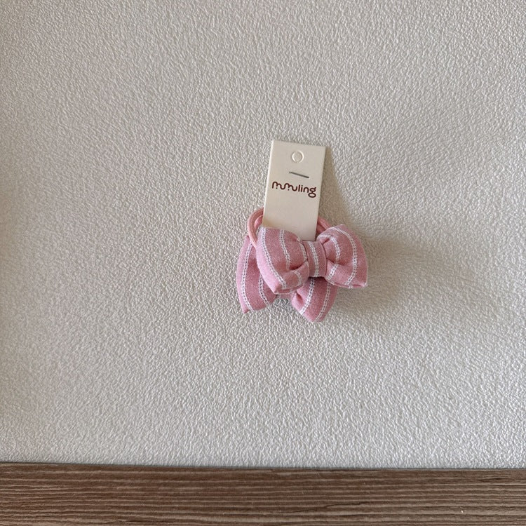 リボンモチーフヘアゴム