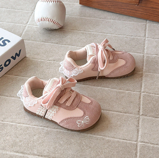 【13.5-20.0】レースデザインスニーカー