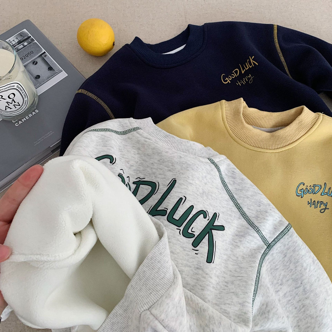 【90-140】GOOD LUCKトレーナー