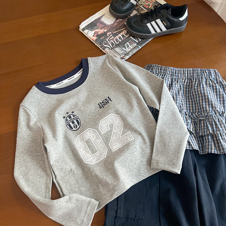 【90-150】スポーティーロングTシャツ