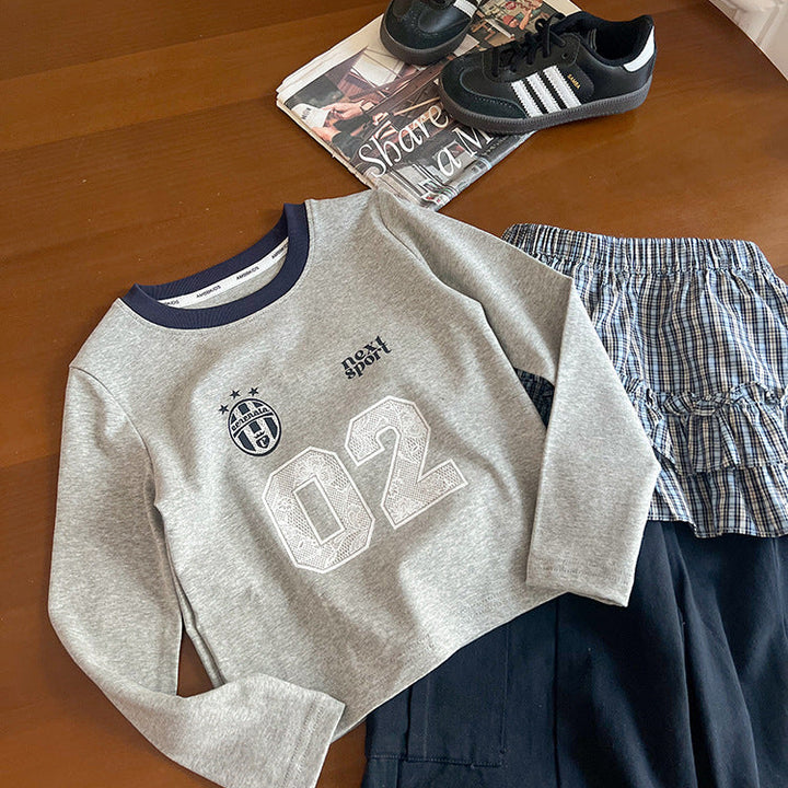 【90-150】スポーティーロングTシャツ