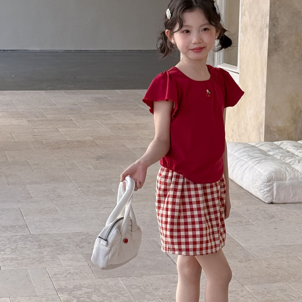 早い者勝ち！FENDI KIDS❤️スカート 6A 子ども服 FARMY スカート チャームツキスカート キッズ 子供服 女の子