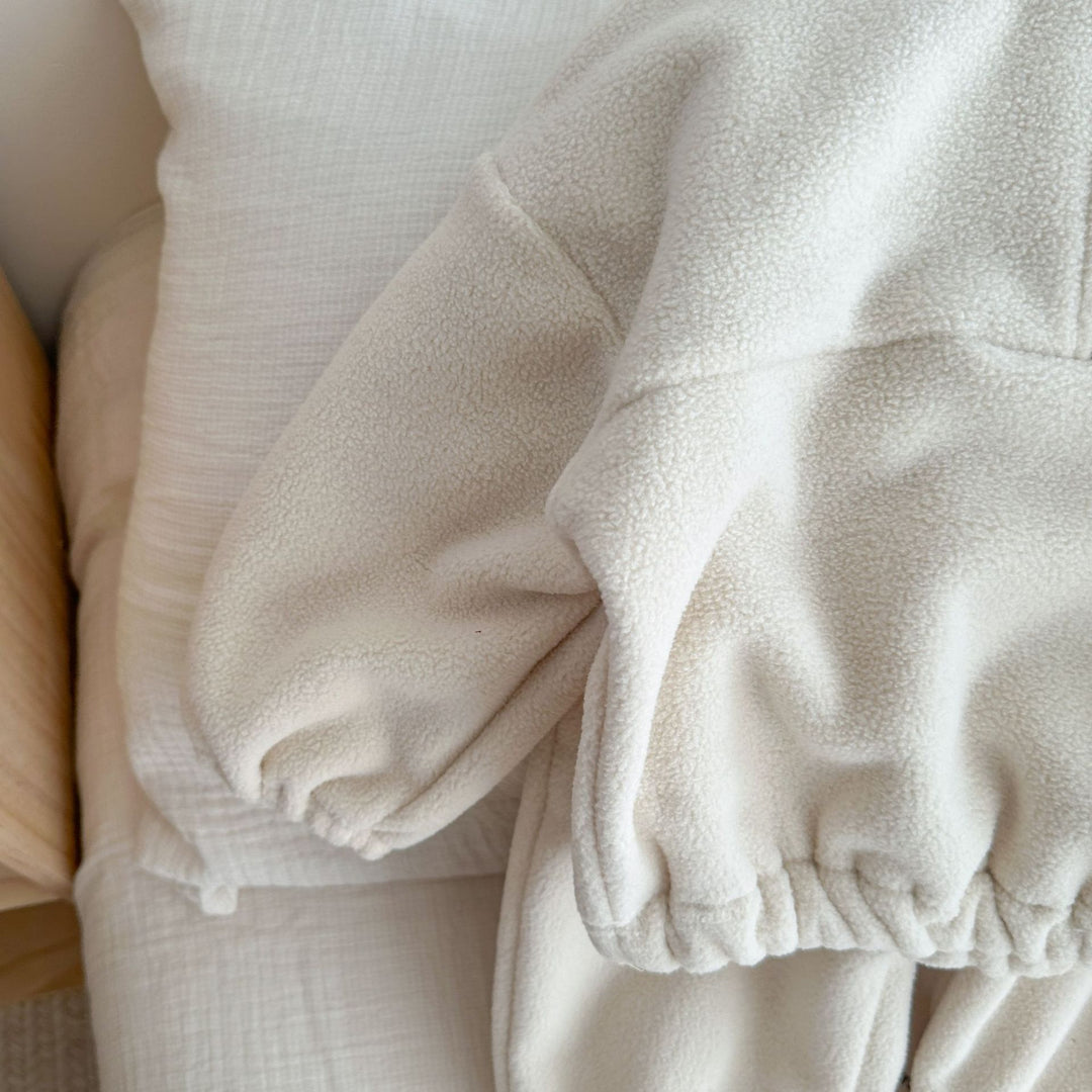 【73-130】ハーフジップカラーセットアップ