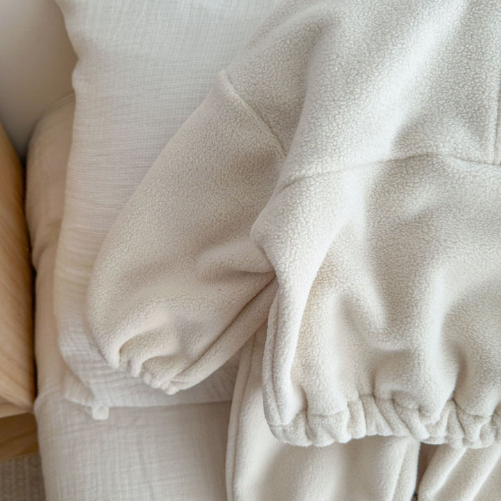 【73-130】ハーフジップカラーセットアップ