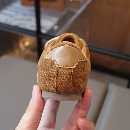 【14.5-20.5】ラインデザインベルクロスニーカー