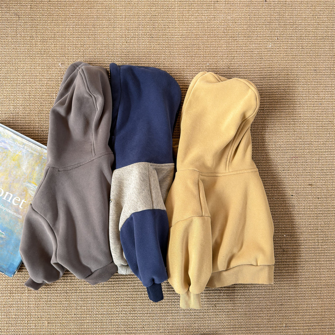 【80-130】ロゴプリントフーディートレーナー