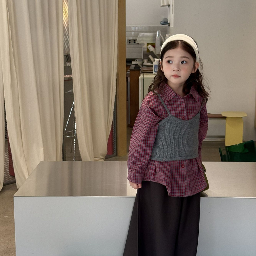 【90-140】ロングワイドパンツ