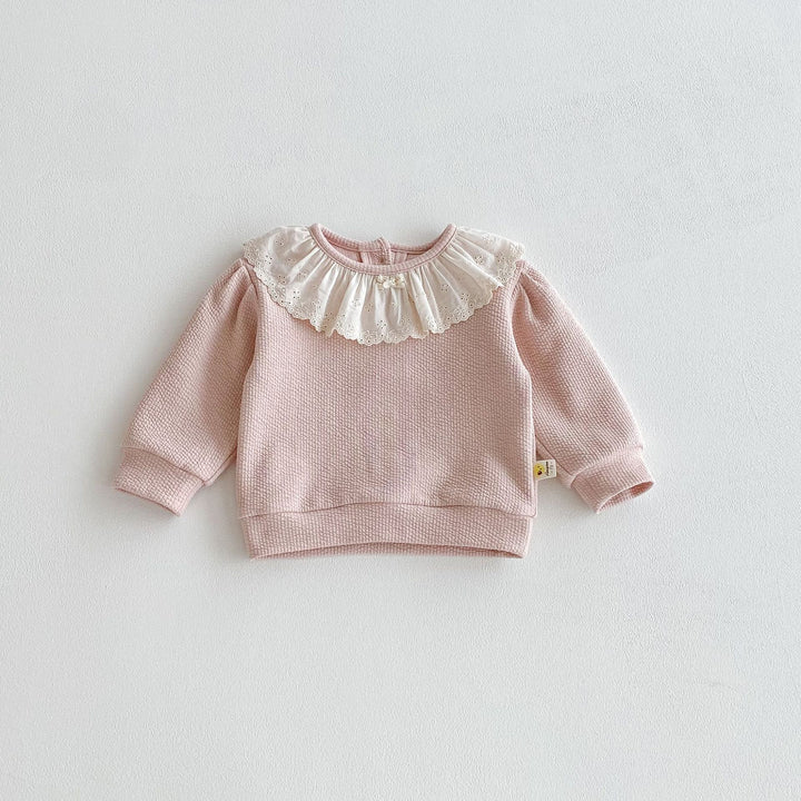 【73-110】ラッフルカラーワッフルセットアップ