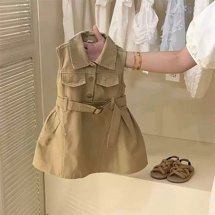 【90-140】トレンチノースリワンピース