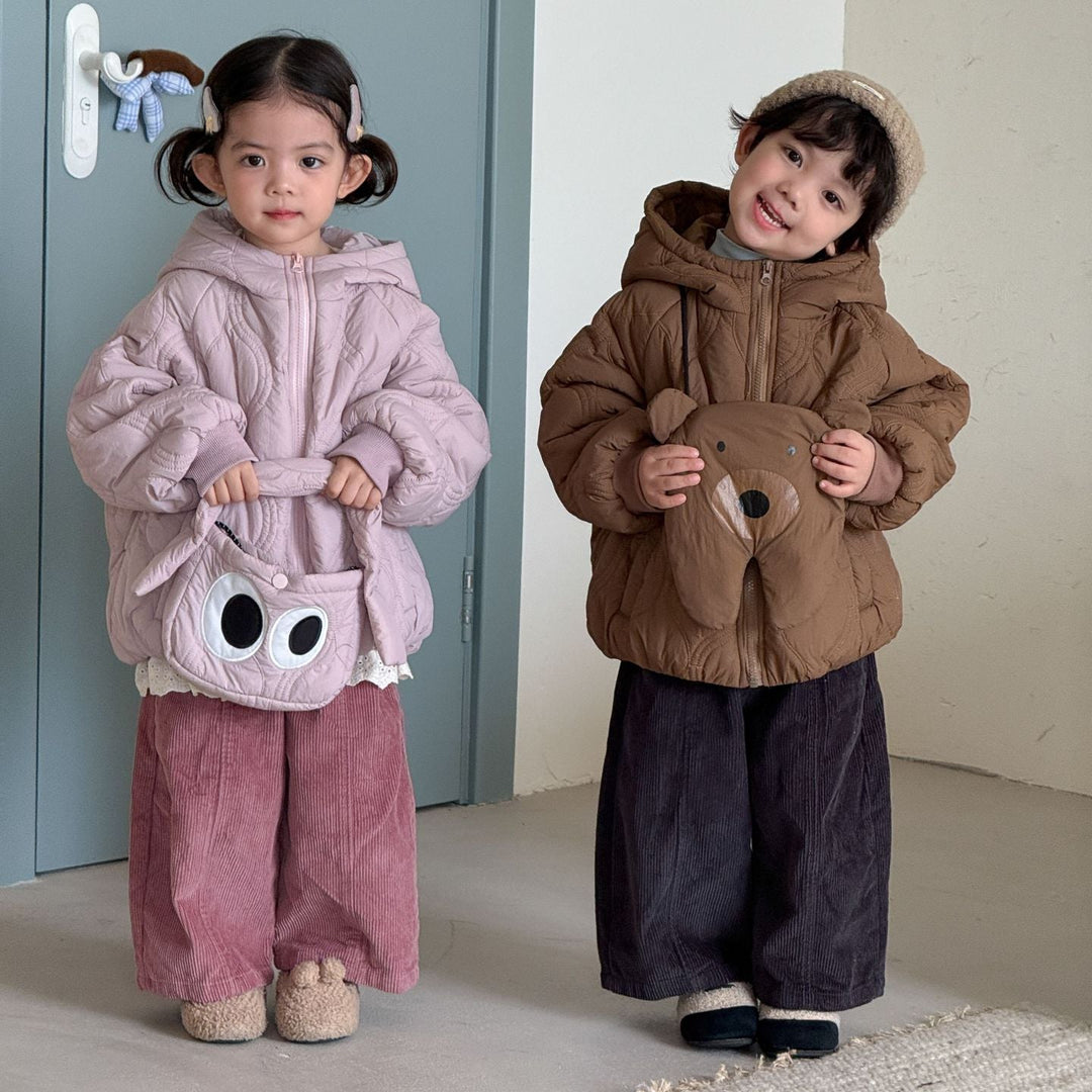 【80-150】コーデュロイワイドパンツ
