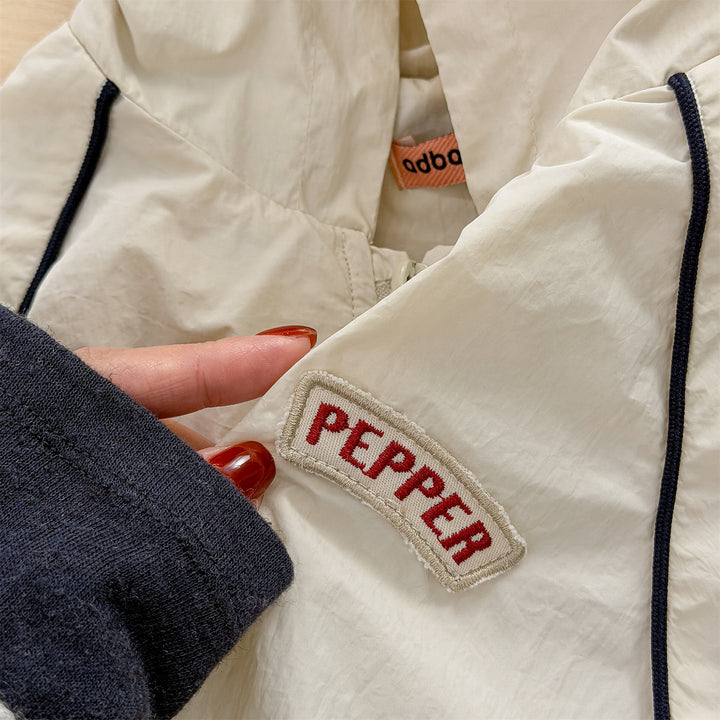 【80-130】ワンポイントウィンドブレーカー