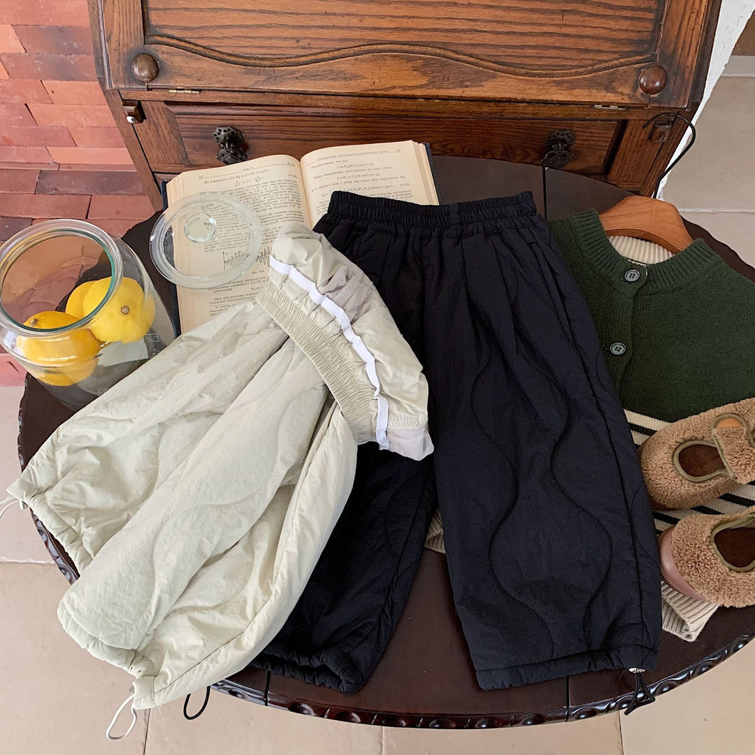 【90-140】ドロストキルティングパンツ