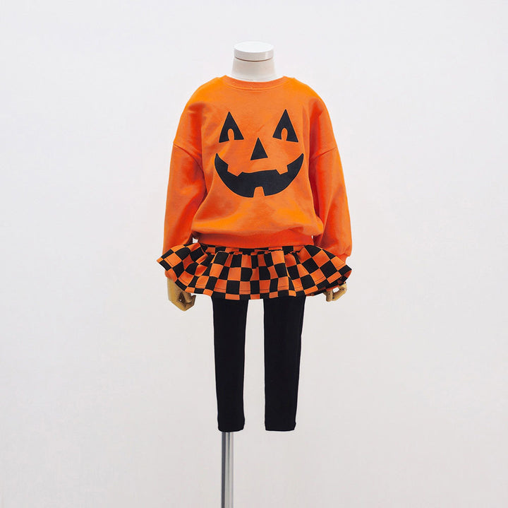 【80-120】ハロウィンパンプキンセットアップ