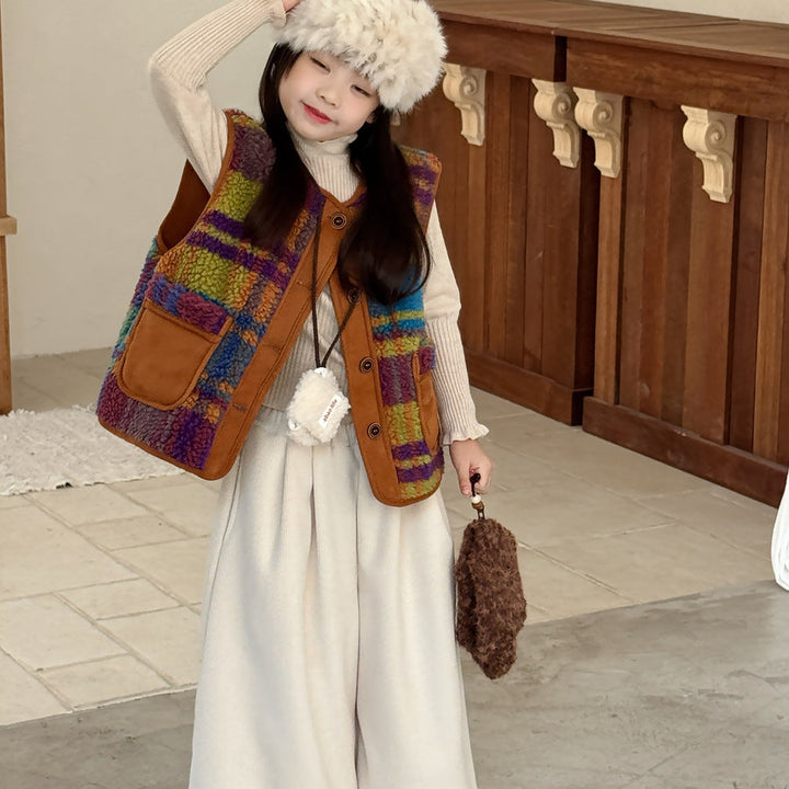 【90-150】パフスリーブハイネックセーター