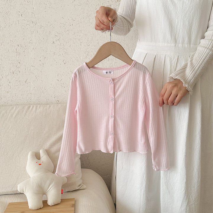 【90-140】シンプルサマーカーディガン