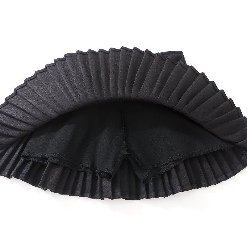 【110-150】リボンモチーフプリーツスカート