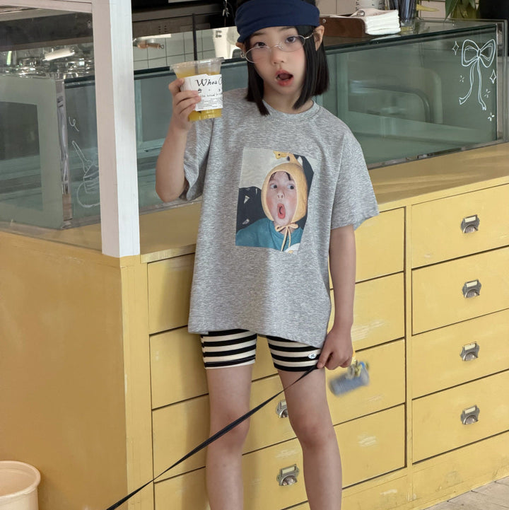 【100-150】フォトプリントTシャツ
