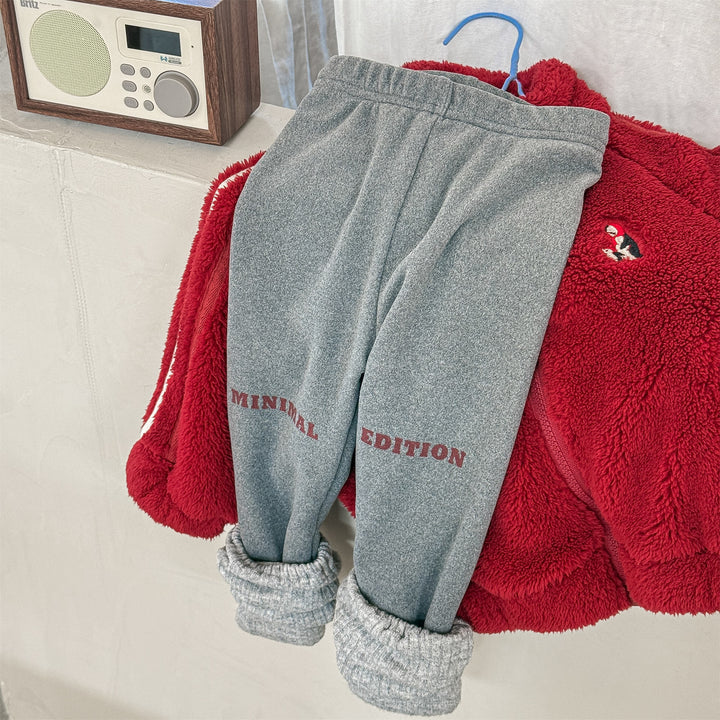 【80-130】裏起毛レッグウォーマー付きレギンス