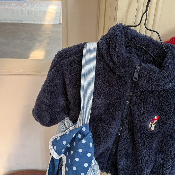 【80-130】サイドラインフリースジャケット