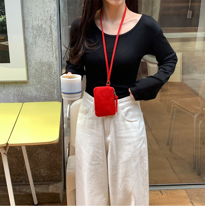 ストラップミニポーチ