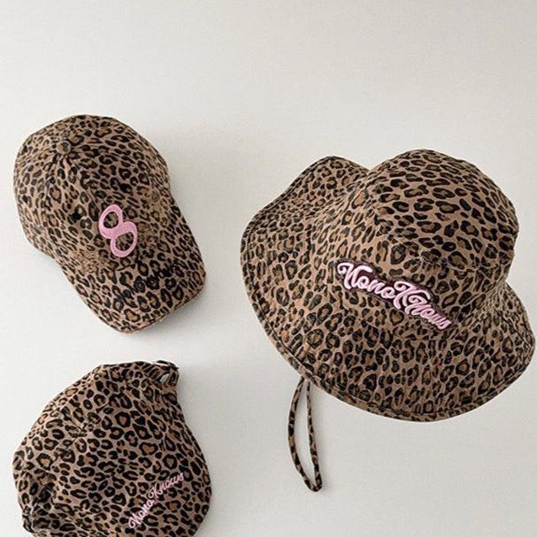 【49-52cm】レオパードキャップ