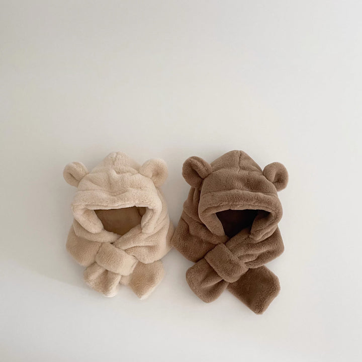 【42-48cm】耳つきフードウォーマー