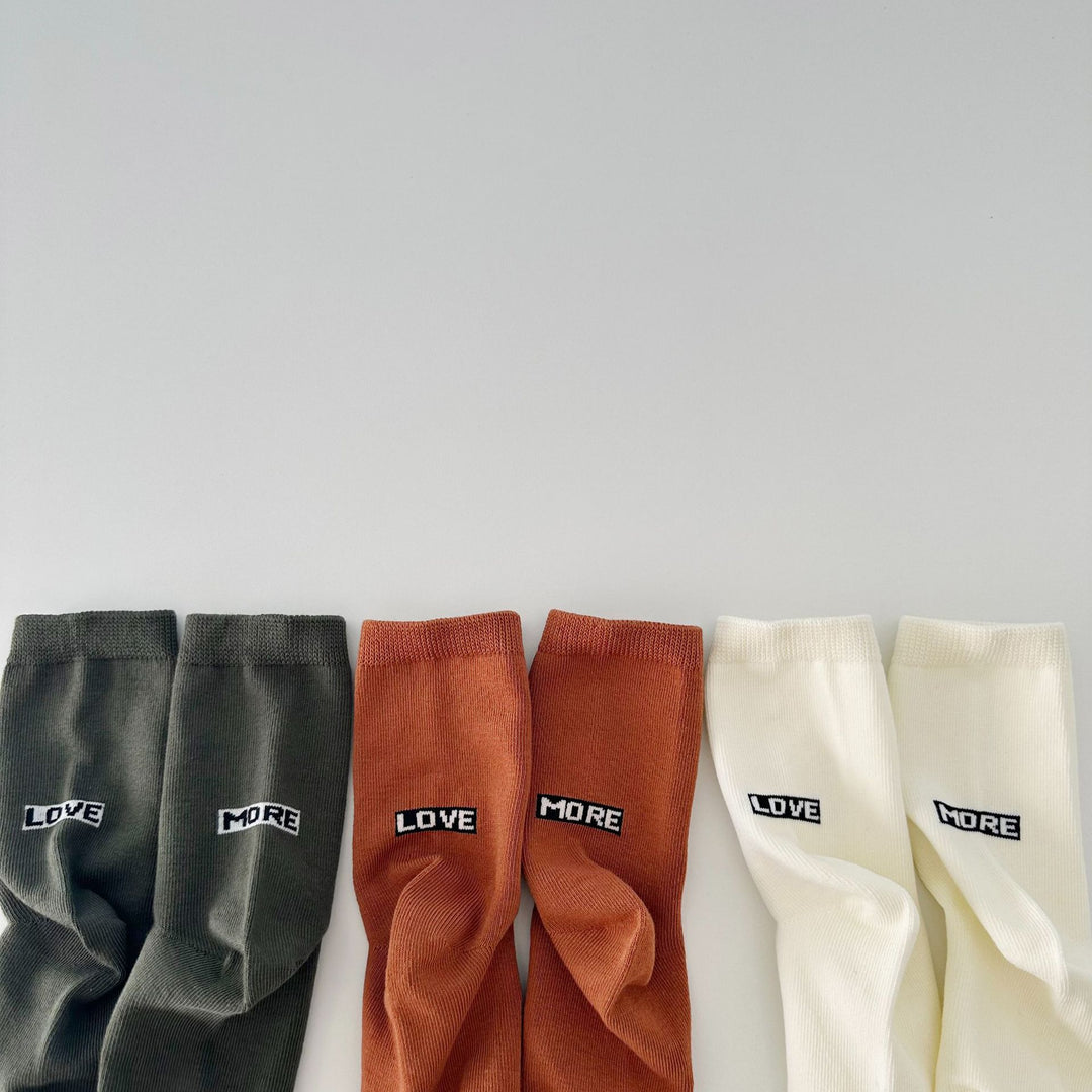 【S-L】バックロゴデザインソックス