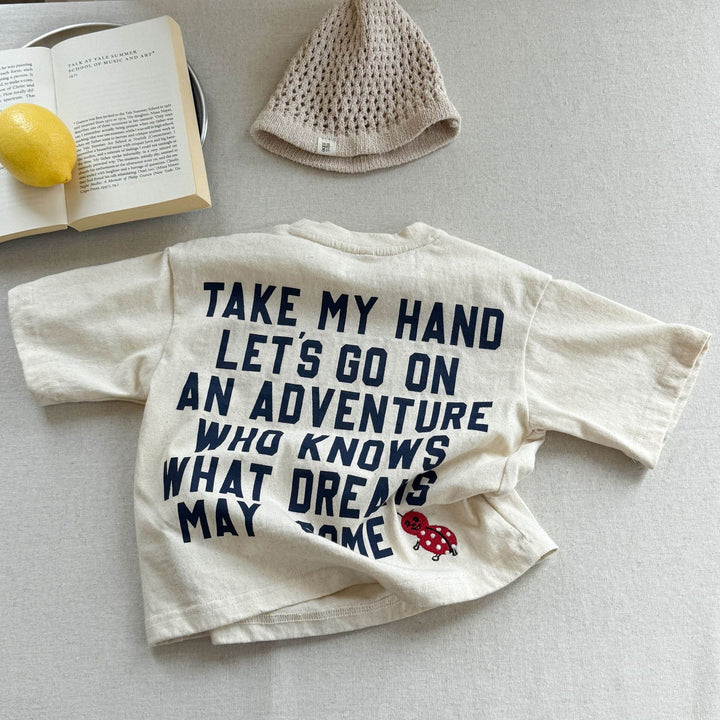 【80-130】ロゴデザインTシャツ