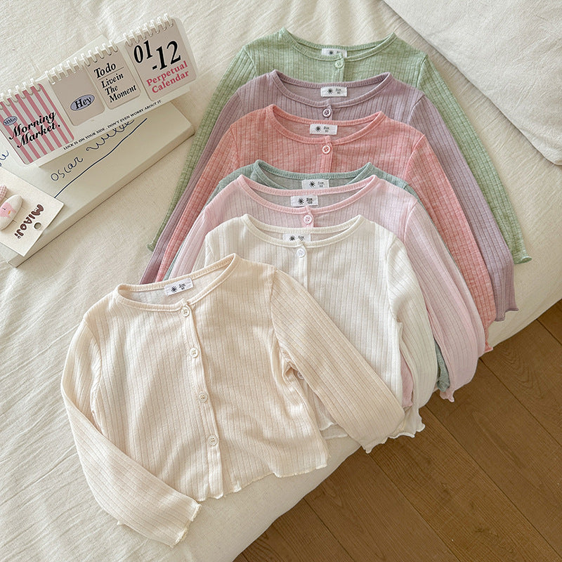 【90-140】シンプルサマーカーディガン