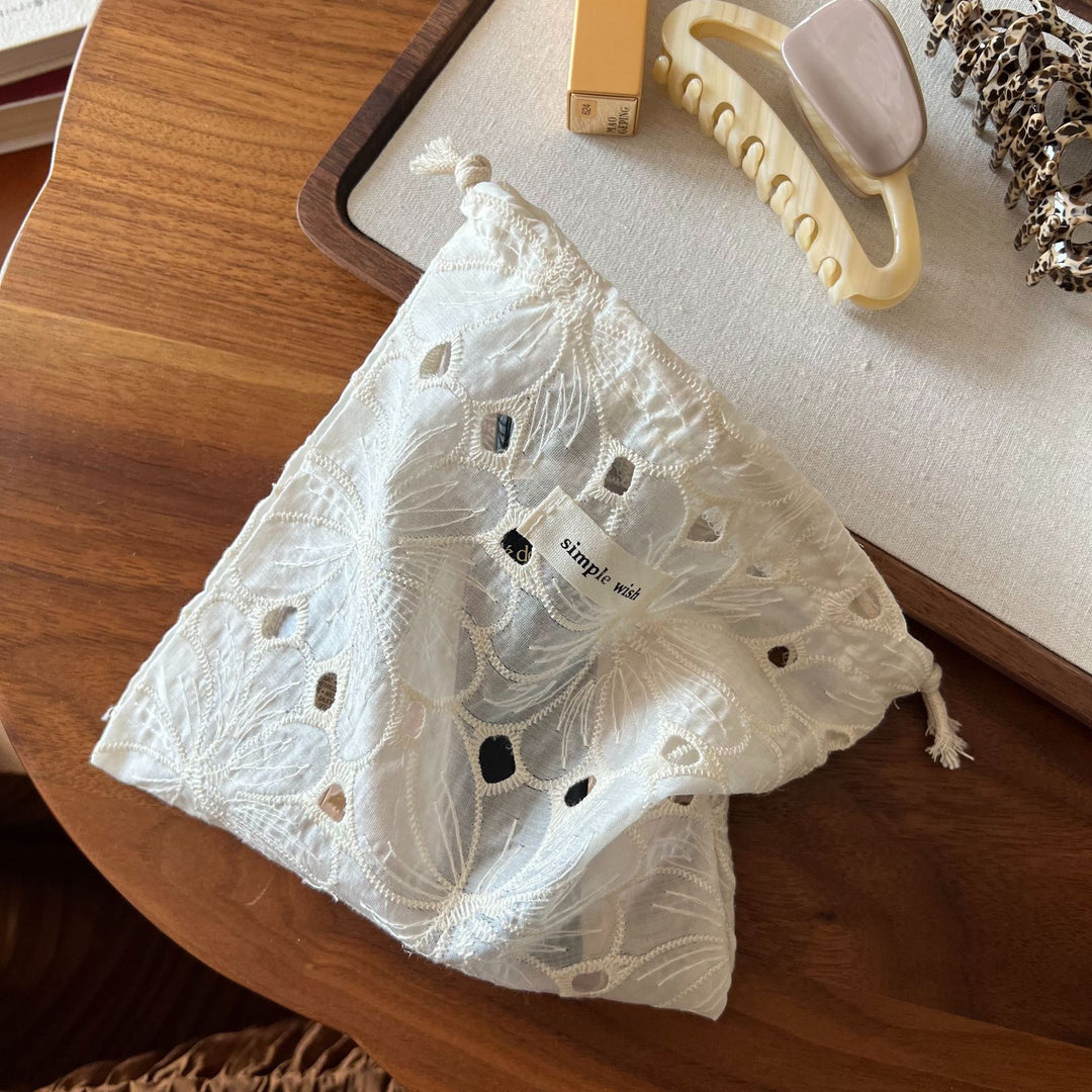 刺繍デザインポーチ