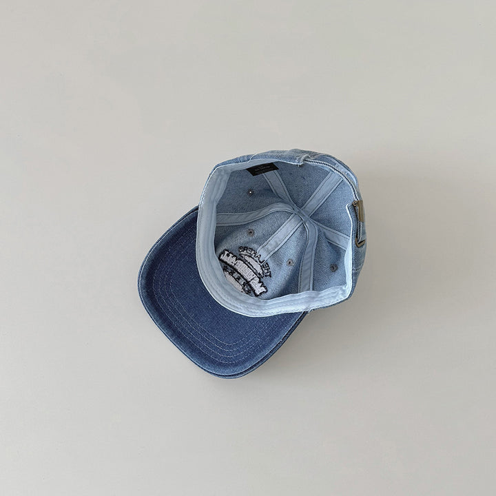 【52-56cm】ロゴ刺繍デザインキャップ