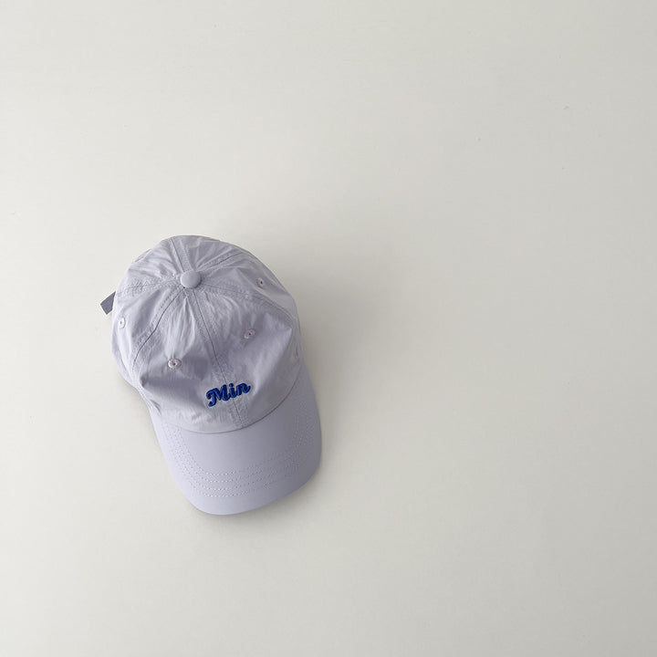 【50-53cm】Min刺繍キャップ