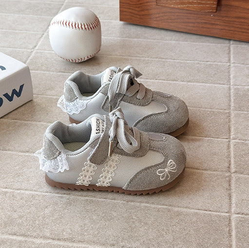 【13.5-20.0】レースデザインスニーカー