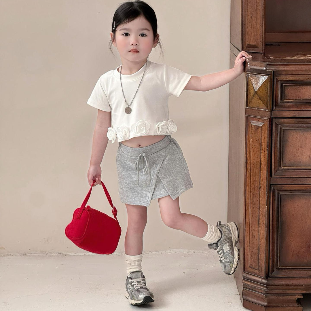 【90-140】ラップ風ミニスカート