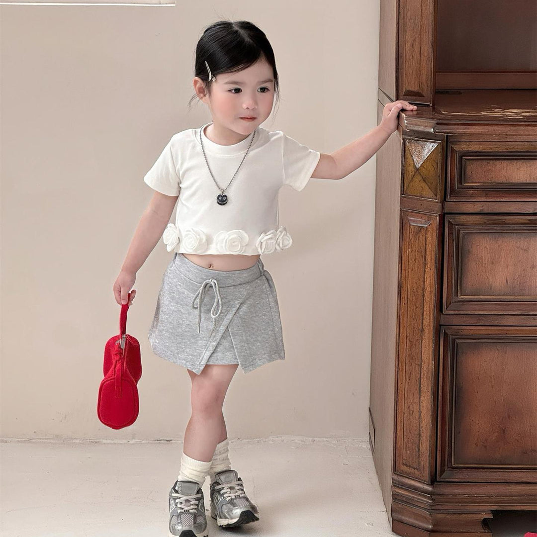 【90-140】ラップ風ミニスカート