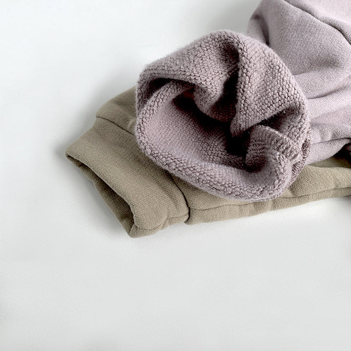 【80-130】くすみカラーフーディートップス