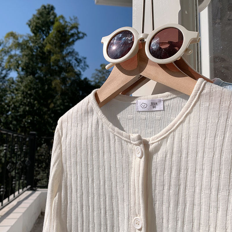 【90-140】リブメロウカーディガン